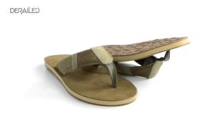 Merrell Karfa Thong Sandals - Leather, Flip-Flops (For Men)