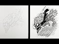 How to Draw Okarun | StickMan drawing | easy drawing #stickman #anime #drawing #animedrawing #okarun