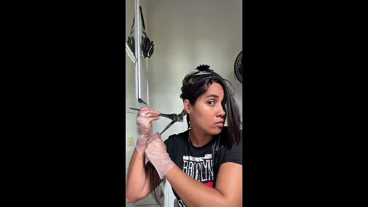 Pintando meu cabelo com Igora 5.6 ox 20
