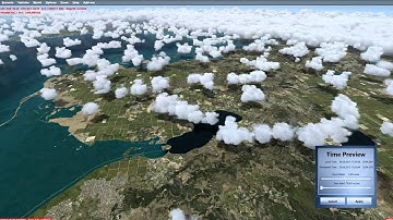 Prepar3D 3.1 Clouds shadows dancing waltz