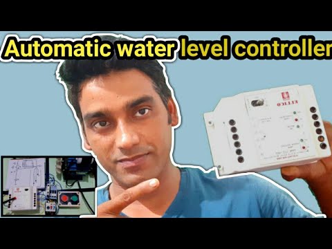 Automatic water level controller operations & wiring with DOL starter|ELLICO water level