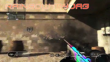 Xbox 360 Call of Duty 4 Custom Camo Mod(Rainbow and more)
