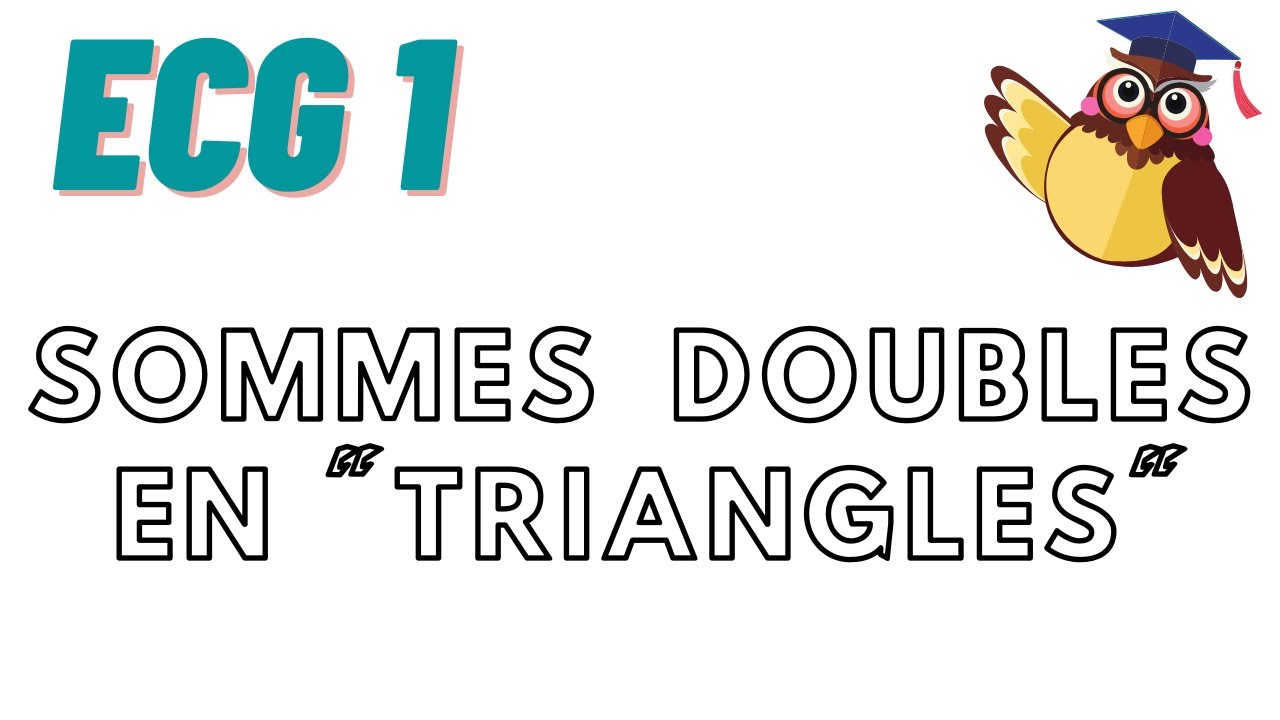 Sommes doubles en 