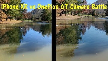 iPhone XR vs OnePlus 6T Camera Comparison