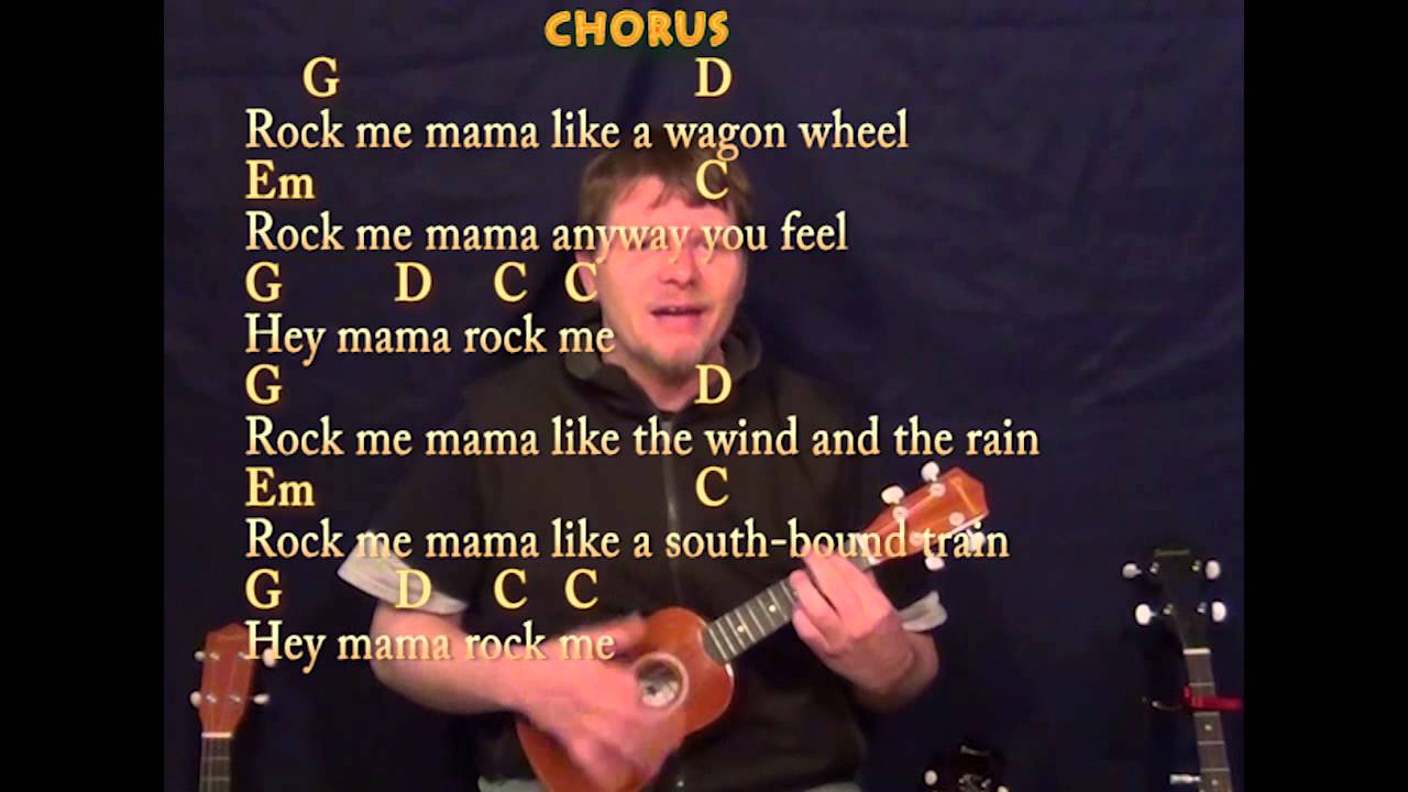 Wagon Wheel Easy Ukulele G Em C D Easy Cover Lesson