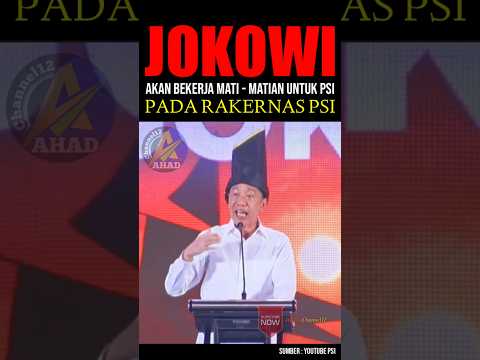 JOKOWI SIAP BEKERJA MATI-MATIAN UNTUK PSI.‼ #trending #psi #kaesangpangarep #jokowi
