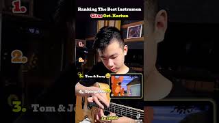 Ranking Terbaik Instrumen Gitar Ost. Kartun