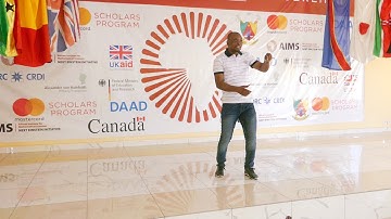 #3MinuteThesis (#3MT) at AIMS-Cameroon | Round 1 Winner | Emmanuel Opeyemi, April 2020