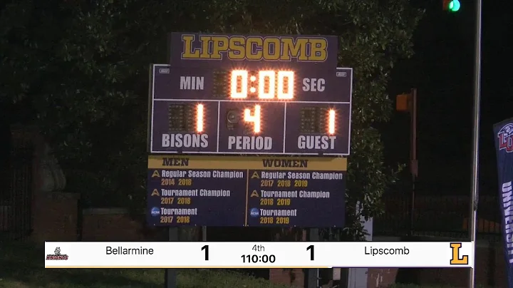 Lipscomb vs. Bellarmine - Women's Soccer