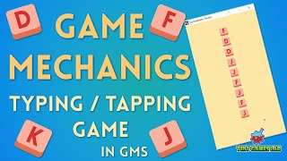 GMS Game Mechanics Tutorial - Typing/Tapping Game screenshot 5