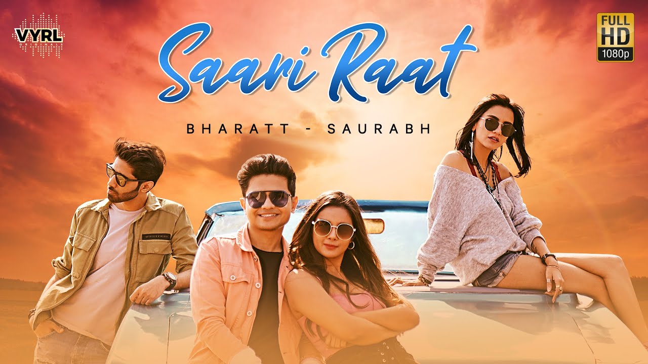 Saari Raat Official Video Bharatt Saurabh  Hindi Song 2020   Latest Hit Song  VYRL Originals