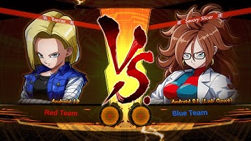 Android 18 VS Android 21 (Lab Coat) | Dragon Ball FighterZ | XBOX Series X Gameplay