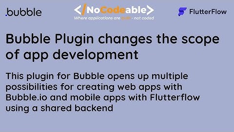 This Bubble.io Plugin Changes everything