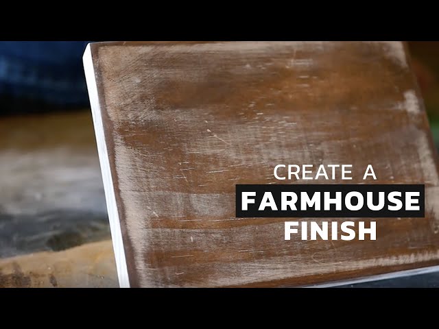 How To Stain And Seal Wood - Easy Step By Step Tutorial - White Lilac  Farmhouse