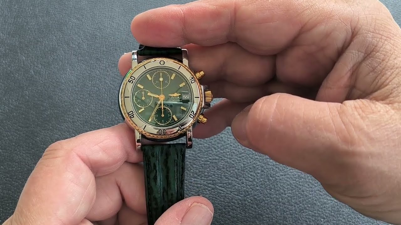 Sector Golden Eagle Automatik Chronograph 7750 von 1996 
