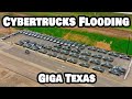 CYBERTRUCKS FLOODING GIGA TEXAS (AND LEAVING)! - Tesla Gigafactory Austin 4K  Day 12/23/23 - Tesla