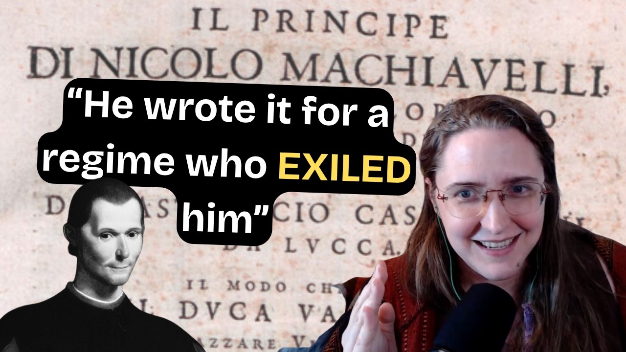Why Machiavelli's The Prince WASN'T written for us - Beforecast Episode 2 with Ada Palmer