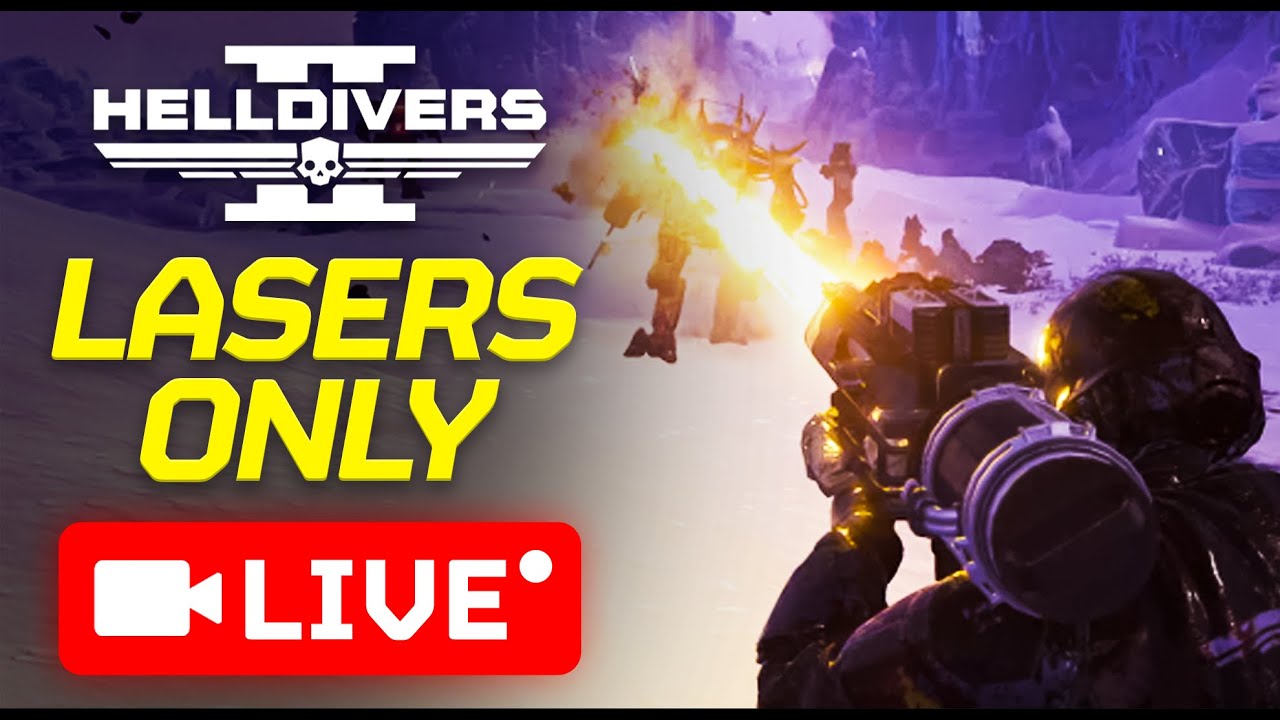 Helldivers 2 - Challenge Week: Day 4 - Lasers Only - YouTube