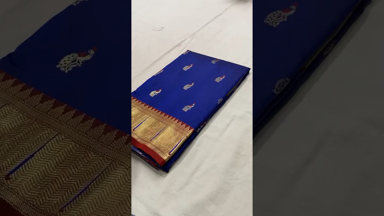 Paithani Soft Silk Contast Border Saree