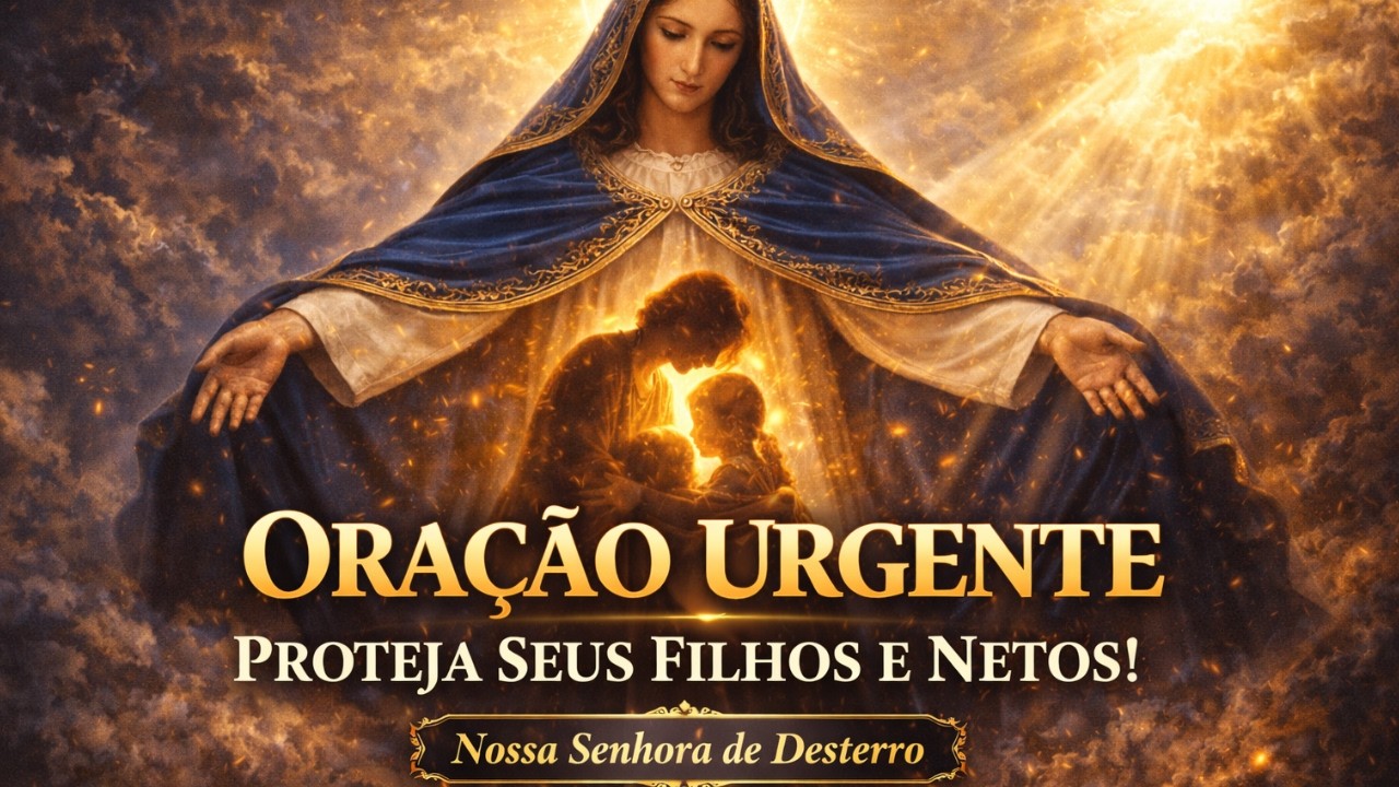 ORAÇÃO URGENTE DE NOSSA SENHORA DE DESTERRO PROTEJA SEUS FILHOS DE TODO O MAL!
