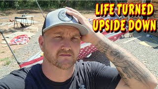 HAZEL IS NOT COMING |tiny house, homesteading, off-grid, cabin build, DIY, HOW TO sawmill tractor