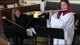 How Great Thou Art  musical saw and flute