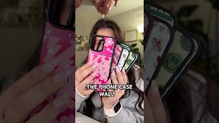 UPGRADING THE PHONE CASE WALL✨thank you to abbyrosecases for sending me this!🩷  #youtubeshorts