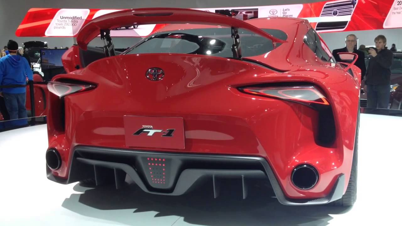 Toyota ft1 concept rear bumper and exhaust - YouTube