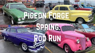 Pigeon Forge Spring Rod Run 2024 Preview  Pigeon Forge, TN.  Awesome Cars  Part 1 of 2