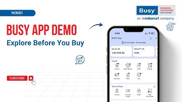 Access BUSY App Demo Account ✅ Try Before You Buy | Hindi