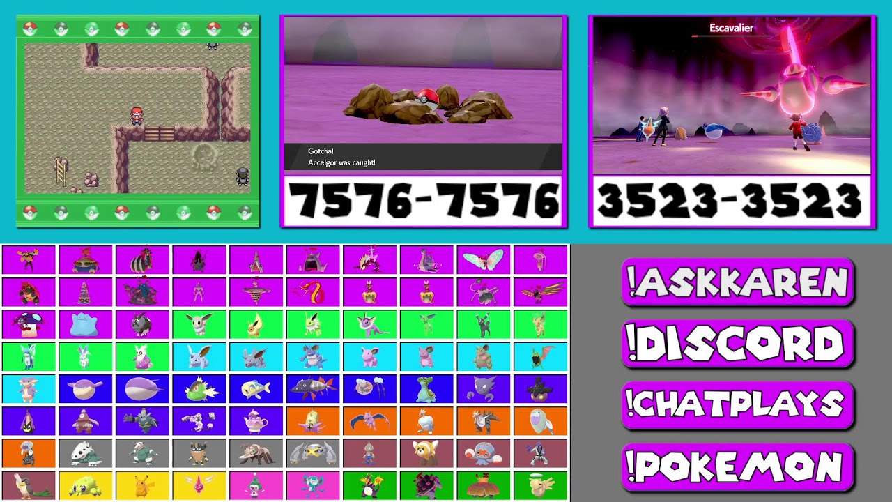 Hosting over 100 Square Shiny Pokemon 24/7 with 17 dens + Dynamax Adventures + Chat Plays Leafgreen