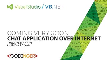 VB.Net - Chat Application over INTERNET [Coming very soon]