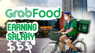 Grabfood Delivery Rider Earning Salary Youtube