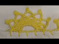 Una ORILLA HERMOSA y PERFECTA para PRINCIPIANTES EN CROCHET