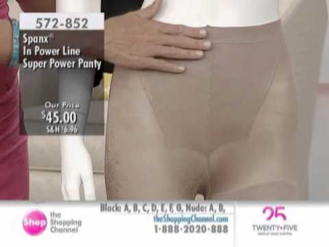 Spanx In Power Line - Super Power Panty at The Shopping Channel 572852 