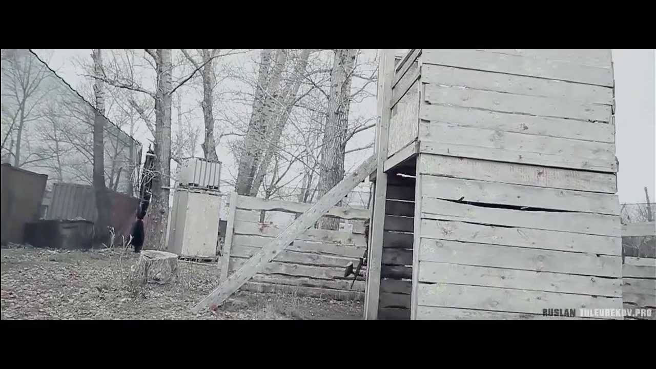 Пейнтбол в Астане клуб Патриот - YouTube