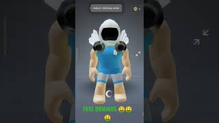 Dominus for free 💀💀 #roblox #robloxshorts