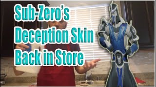 Sub-Zero's Deception Skin in the MK11 Store today!