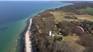 Paragliding - Gilleleje - Feriecenter - Nakkehoved Fyr - April 2021