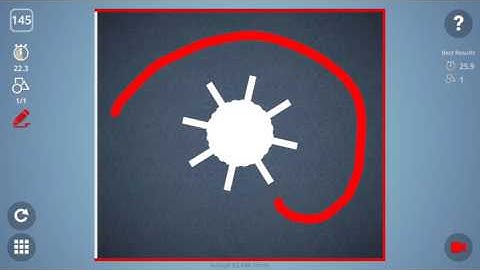 Check out how I solved level 145 in Brain It On! #BrainItOn