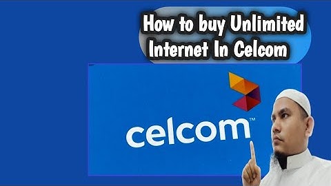 how to buy Unlimited data plan on Celcom
