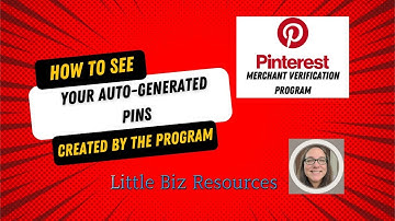 Pinterest Verified Merchant Program: How to see your auto-generated pins