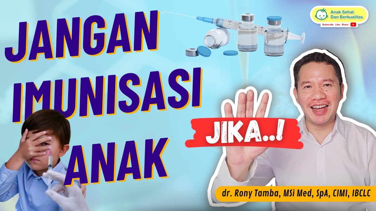 Dalam kondisi apa anak tidak dapat di imunisasi