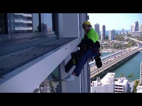 Meriton  abseiling day  job !