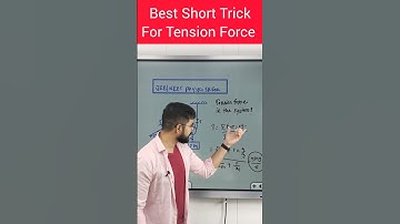 Best Shortcut trick for tension force in Pulley Block Problem उत्तर दीजिए मात्र 2 सेकंड में #shorts