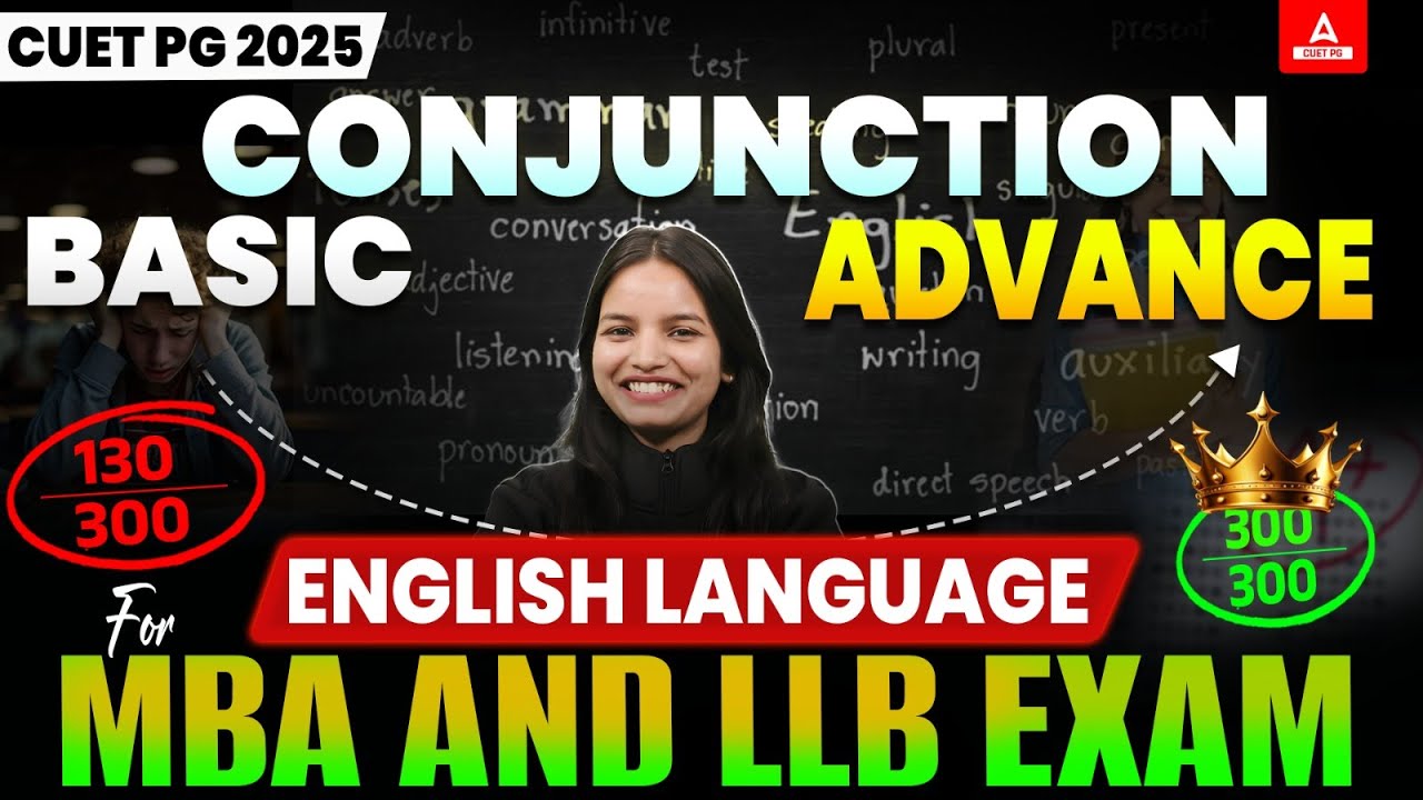 CUET PG 2025 | BASIC TO ADVANCE ENGLISH LANGUAGE FOR MBA AND LLB EXAM ...