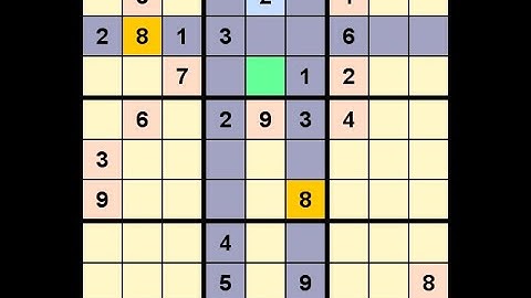 How to Solve Los Angeles Times Sudoku Expert March 23, 2022