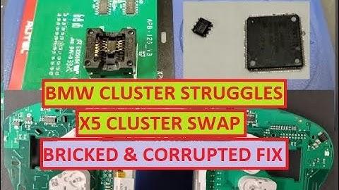 BMW CLUSTER SWAP/CLONE/EEPROM VIRGINISE