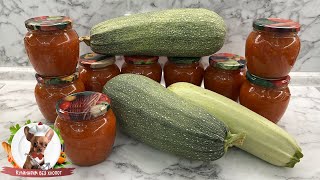 картинка: Как приготовить вкусную аджику из переросших (перезревших) кабачков на зиму. АДЖИКА ИЗ КАБАЧКОВ🔥