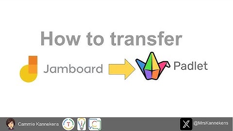 Move Jamboard files to Padlet - before October 1st